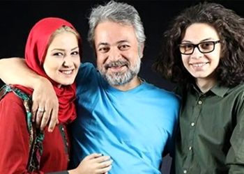عکس /  زنده یاد حسن جوهرچی و همسرش در جشن تولد / شادی همسرش را ببینید  / سال 1376