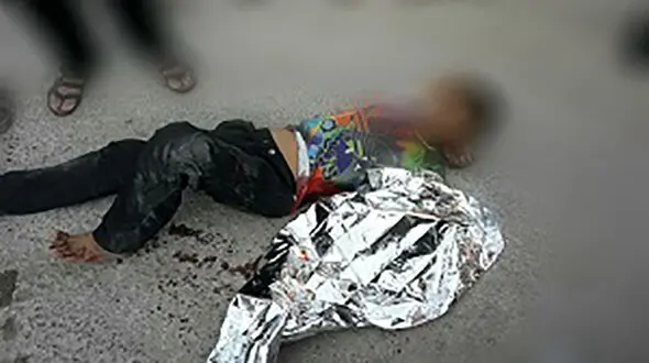 سقوط پسر ۱۵ ساله خرمشهری از ساختمان
