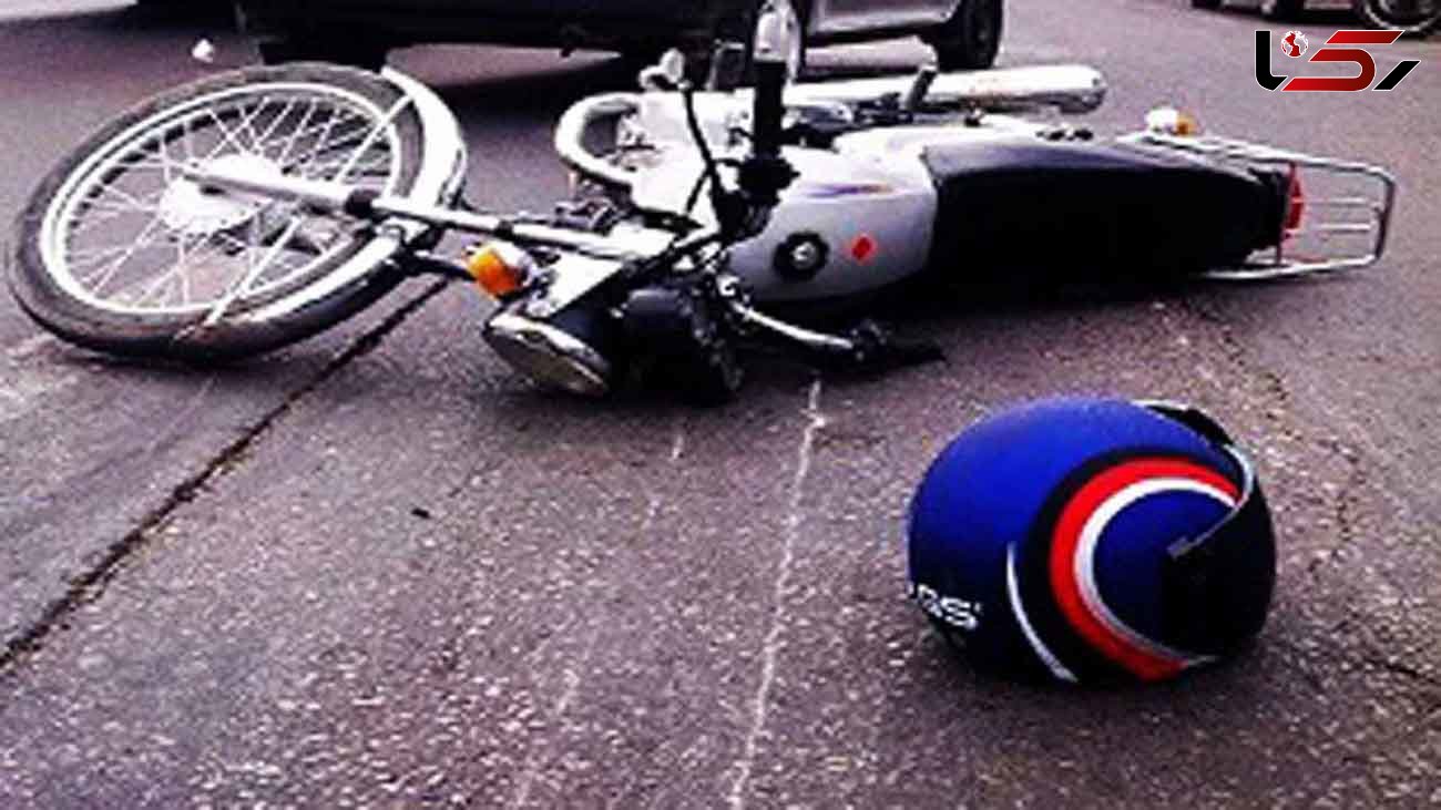 تصادف 2 موتورسیکلت با یک فوتی و یک مصدوم در اتوبان چمران تهران