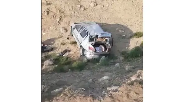 سرعت زیاد راننده خودرو جان دو نفر را در سرخس گرفت