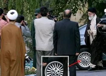 فیلم / نگاهی به خودروی BMW لوکس  رهبری انقلاب!  / تذکر جدی حضرت آقا برای ضد گلوله کردن پیکان و سمند ارزان قیمت ایشان ...