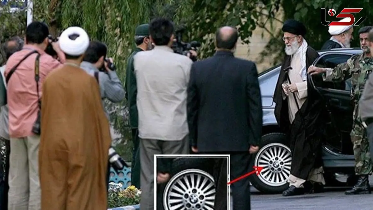 فیلم / نگاهی به خودروی BMW لوکس  رهبری انقلاب!  / تذکر جدی حضرت آقا برای ضد گلوله کردن پیکان و سمند ارزان قیمت ایشان ...