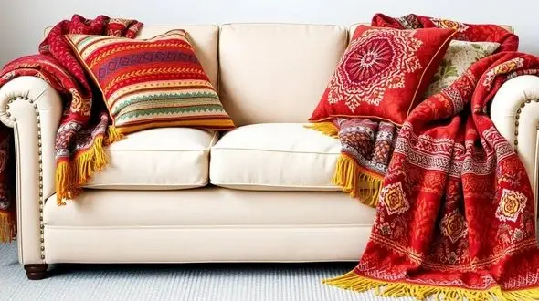 چگونه بهترین شال مبل را انتخاب کنیم؟ + نکات مهم در تزئین مبل