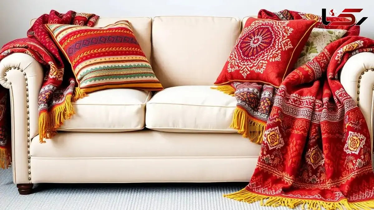 چگونه بهترین شال مبل را انتخاب کنیم؟ + نکات مهم در تزئین مبل