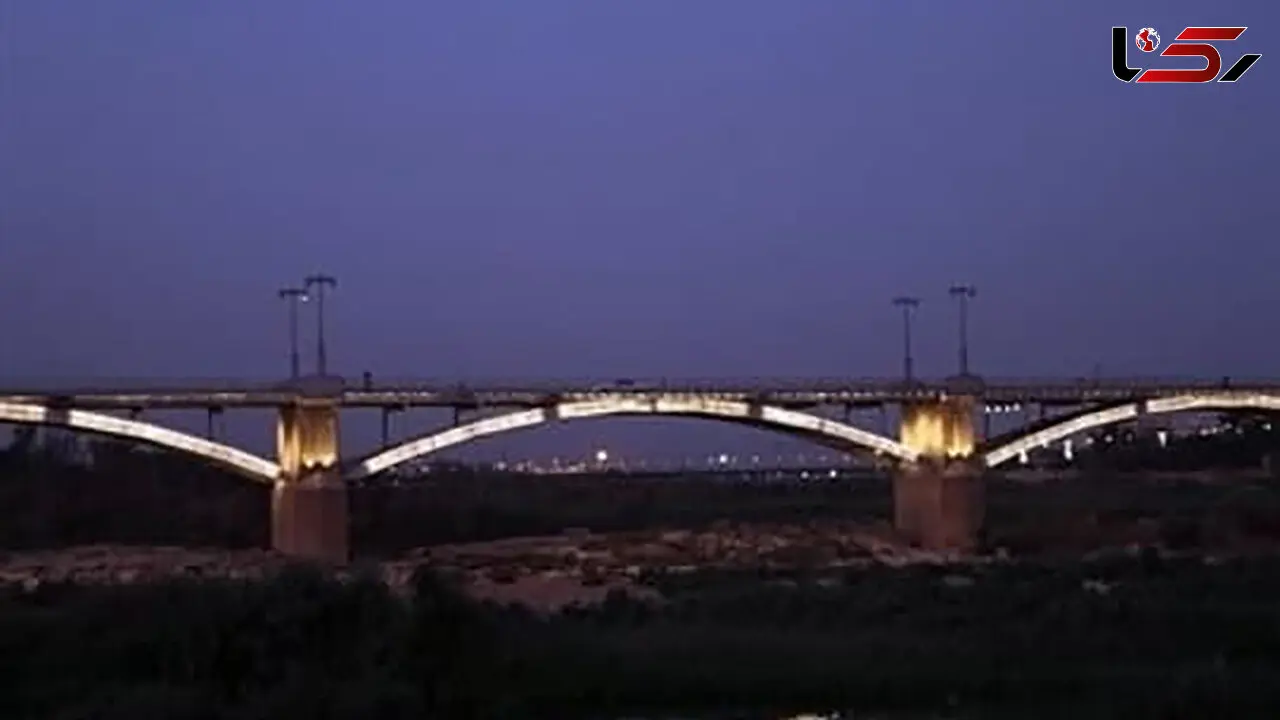 چرا پل ششم اهواز فولاد بسته شد ؟ + علت و فیلم