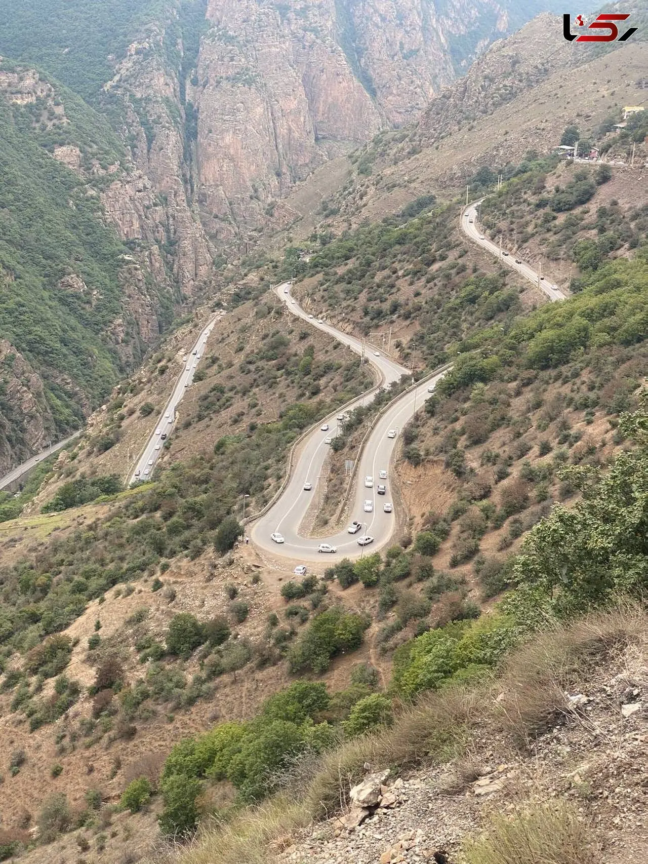 جاده هراز بازگشایی شد