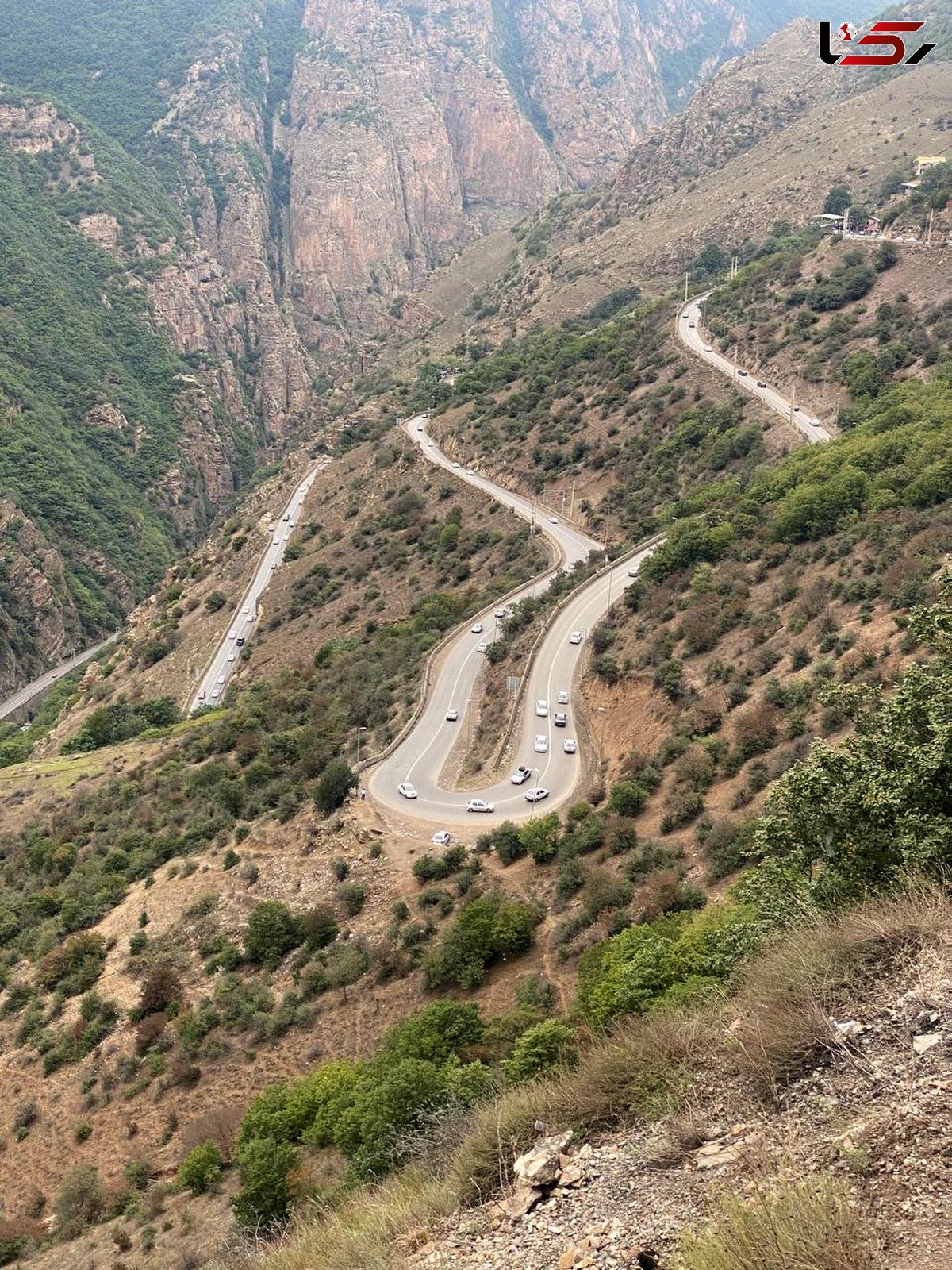 جاده هراز بازگشایی شد