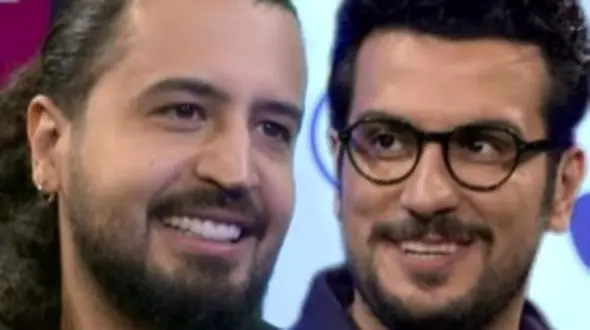 فیلم / مهرداد صدیقیان: دوست دارم نقش یه قاتل سریالی رو بازی کنم/ امیرحسین قیاسی: گوگولی‌تر از این حرفایی ...