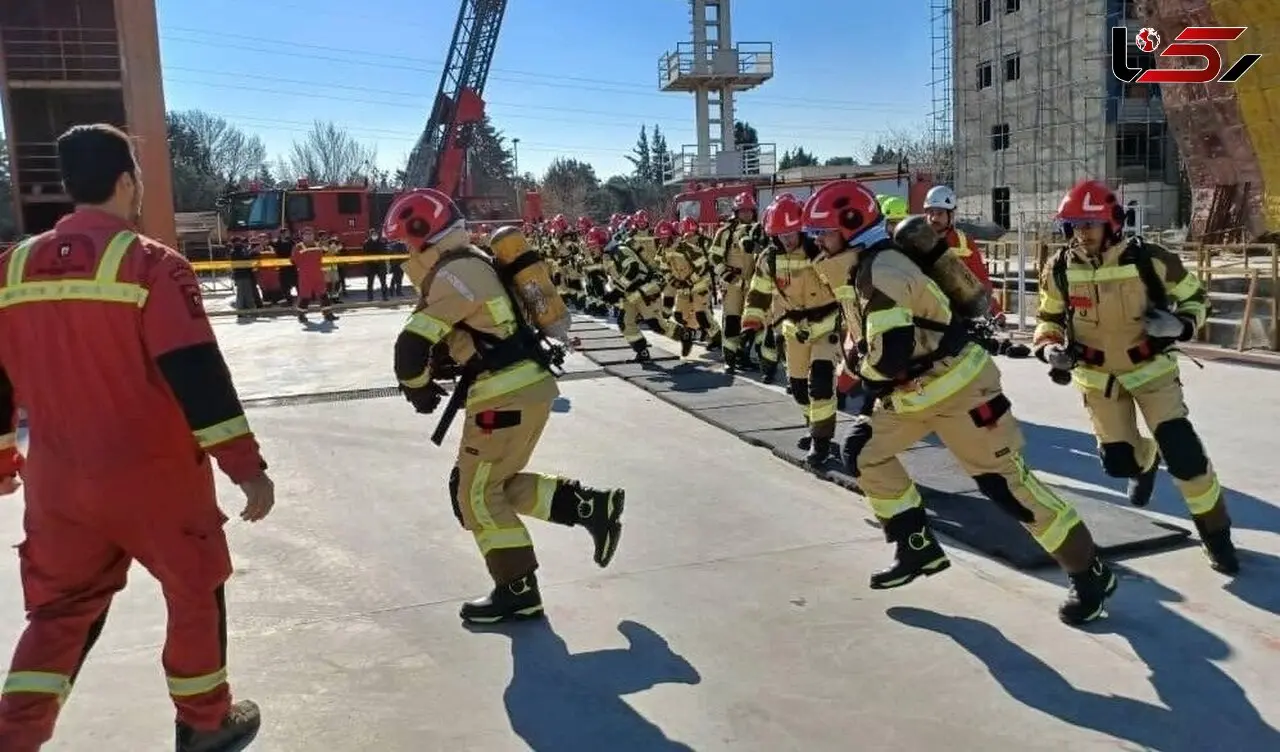 آموزش بیش از ۲۶۰۰ آتش‌نشان داوطلب در تهران؛ آموزش یک میلیون شهروند در سال