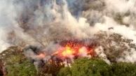 سایه وحشت گدازه های آتشفشان هاوایی بر ساحل نشینان امریکا
