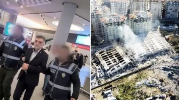 دستگیری پیمانکار یک مجتمع مسکونی در ترکیه / او در حال فرار از کشور بود + عکس