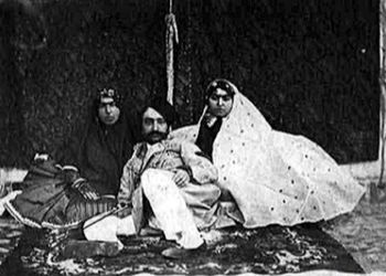 نخستین سوگلی ناصرالدین شاه که به اروپا سفر کرد+عکس/ پشت قباله چهره محبوب شاه قاجار کجاست؟