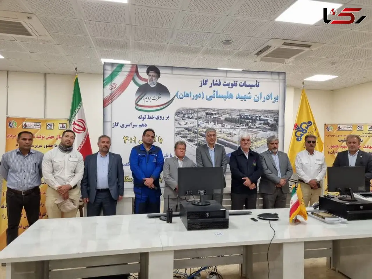  ایستگاه‌های تقویت فشار گاز برادران شهید هلیسایی (دوراهان) و شهید شیروانی( پل کله) به بهره‌برداری رسیدند