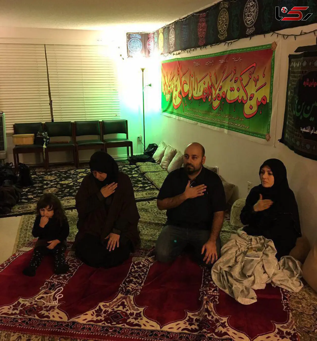 کوچکترین هیات عزاداری حسینی دنیا + عکس
