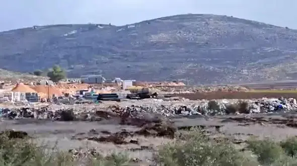 فیلم تخریب گسترده زمین های فلسطینیان در ترمسعیا