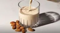پروتئین و مواد مغذی شیر بادام بسیار کمتر از شیر گاو است!
