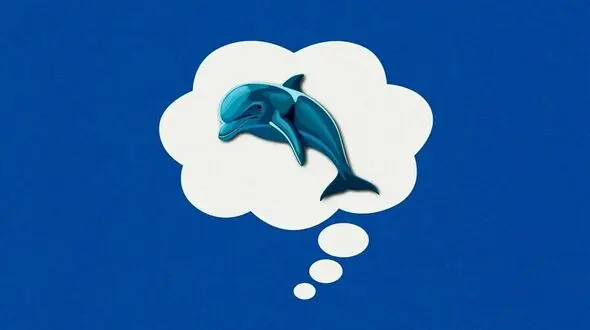 ترفند دلفین آبی برای مبارزه با افکار منفی چیست؟