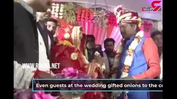 اقدام عجیب عروس و داماد هندی در شب عروسی+ فیلم