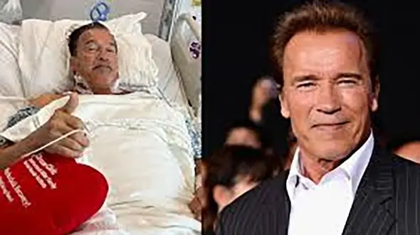 قلب آرنولد شوارتزنگر زیر تیغ جراحی رفت + عکس