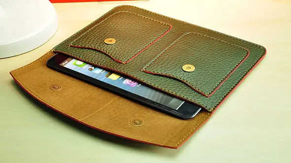 طرز درست کردن کیف آیپد چوبی + فیلم