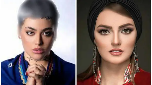 نیلوفر پارسا از ریحانه پارسا جلو زد ! + عکس بعید از خانم بازیگر سریال آوای باران