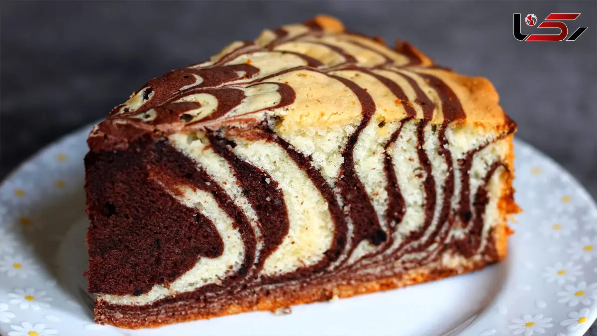 کیک زبرا؛ دسر راه‌راه با طعمی فراموش‌نشدنی + فیلم