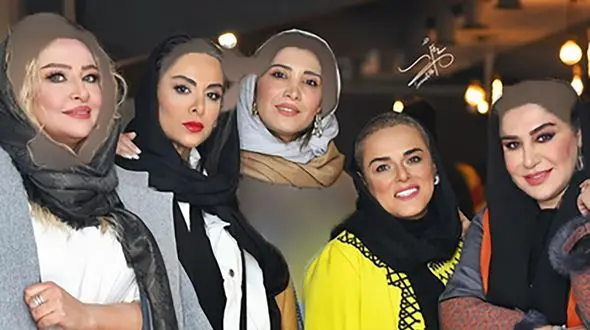این خانم بازیگران ایرانی ناگهان ترکاندند ! + عکسی که وایرال شد !
