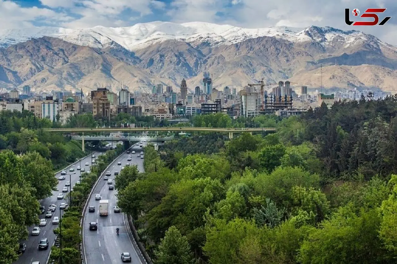 تهران به استقبال هوای خنک‌تر می‌رود 