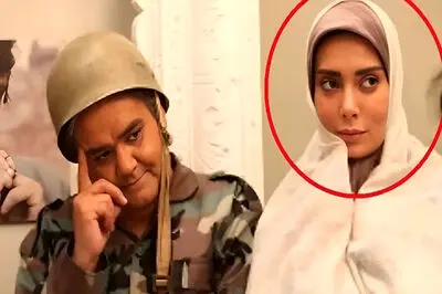 سفر در زمان/ عکس «نگار فروزنده» در 19 سالگی با لباس عروس در کنار «رامبد جوان»