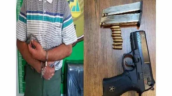 دزد مسلح در طلا فروشی رکب خورد !/ در رودسر رخ داد !