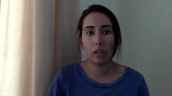 فیلم لو رفته از دختر حاکم دوبی در زندان ویلایی ! / به من کمک کنید 