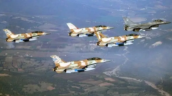 اسرائیل پایتخت سوریه را بمب باران کرد !