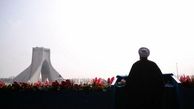 سخنرانی روحانی در مراسم 22 بهمن تهران آغاز شد