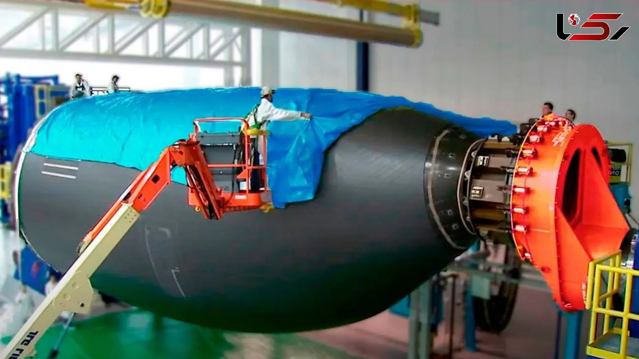 ببینید / فرآیند هیجان انگیز ساخت یک زیردریایی تهاجمی غول پیکر 3 میلیارد دلاری + فیلم