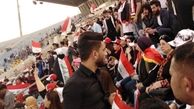 جو فوق امنیتی حاکم بر ورزشگاه امان/ حضور گسترده هواداران عراقی + عکس و فیلم