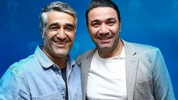 بامزه ترین عکس از پژمان جمشیدی با بچه های جواد نکونام که در فضای مجازی وایرال شد