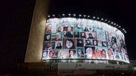 تصویر جدید دیوارنگاره میدان ولیعصر