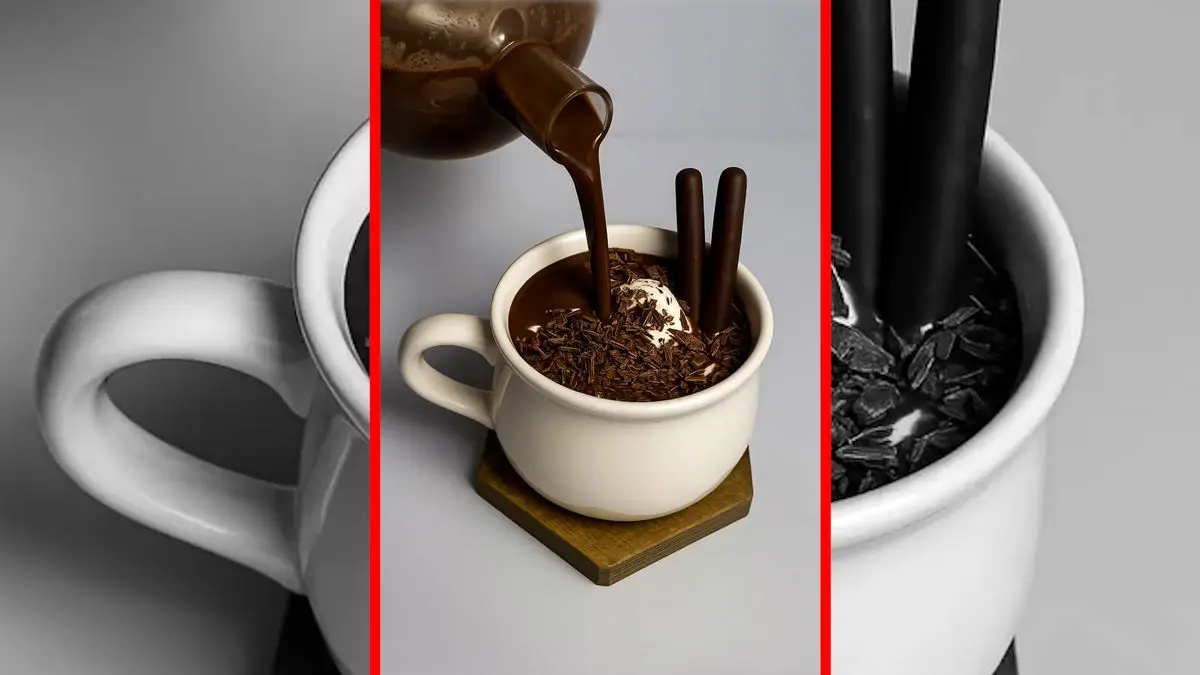 فیلم طرز تهیه هات چاکلت خانگی