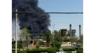 2 عکس جدید از انفجار نیروگاه برق اهواز / آتش مهار شد 