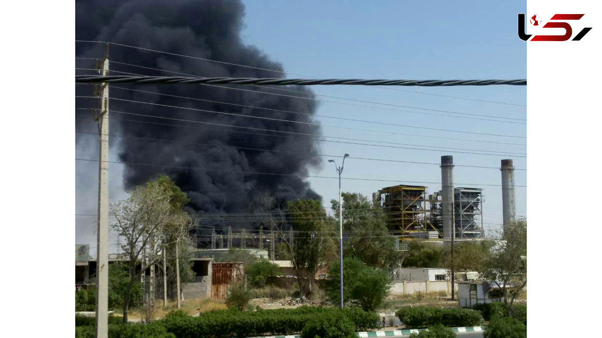 2 عکس جدید از انفجار نیروگاه برق اهواز / آتش مهار شد 