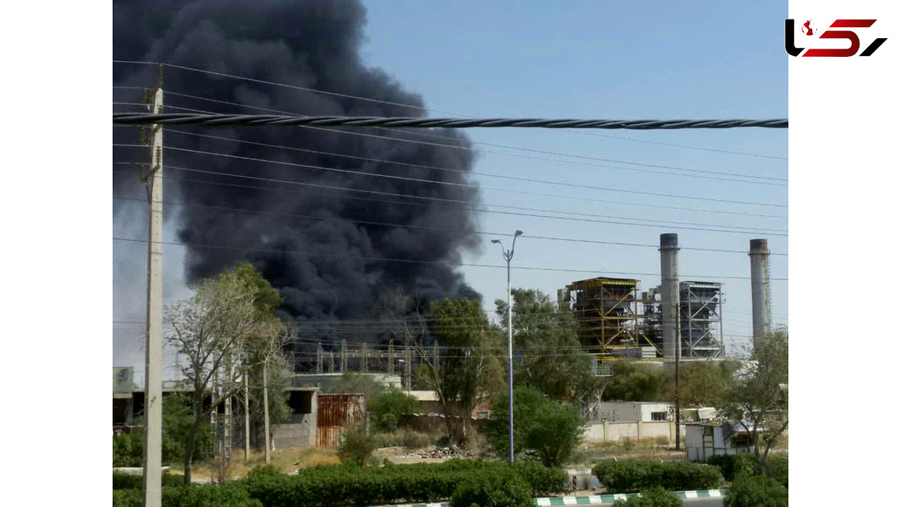2 عکس جدید از انفجار نیروگاه برق اهواز / آتش مهار شد 