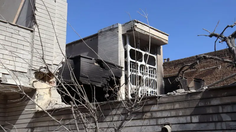 تخریب خانه های کرمانشاه در حمله آمریکا و اسرائیل