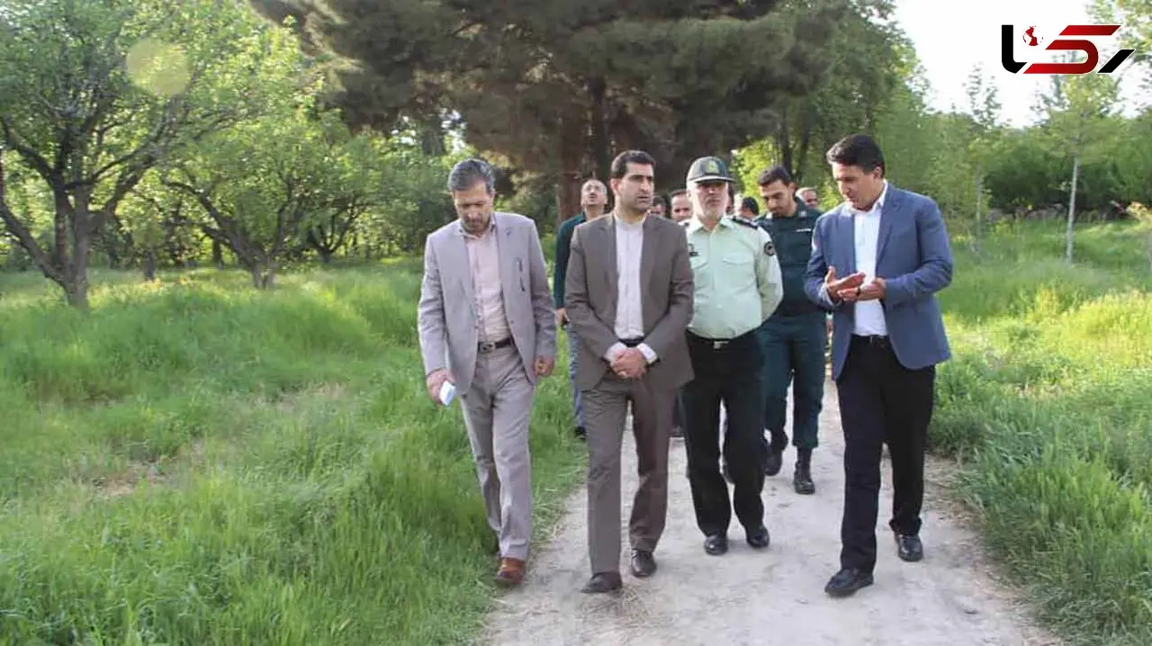 ورود دادستان شهریار به موضوع قطع درختان باغ مرحوم آیت اللهی در باغستان