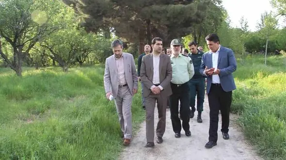 ورود دادستان شهریار به موضوع قطع درختان باغ مرحوم آیت اللهی در باغستان