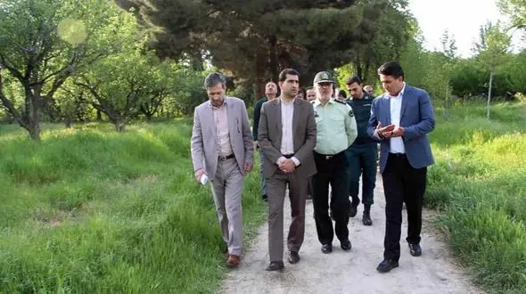 ورود دادستان شهریار به موضوع قطع درختان باغ مرحوم آیت اللهی در باغستان