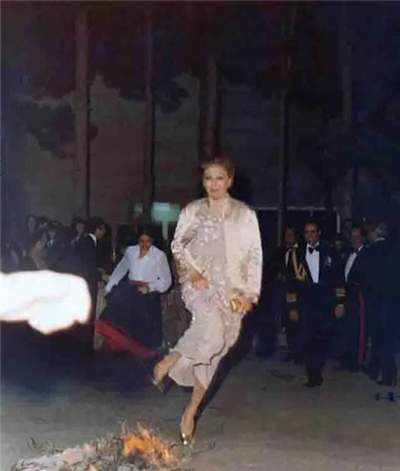 چهارشنبه سوری خاندان پهلوی