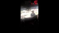 مرد فراری افسر پلیس را با خود برد + فیلم