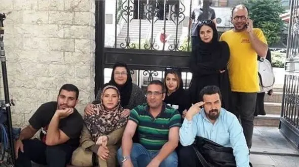 «فریبا نادری» در پشت صحنه «ستایش 3»