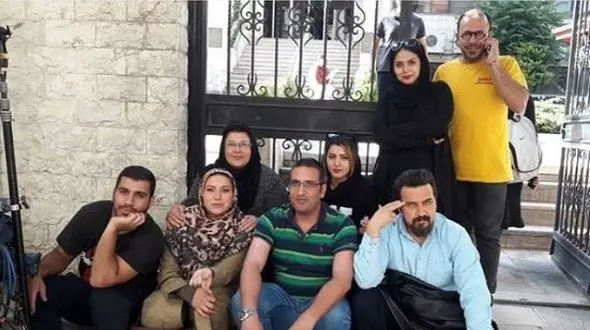 «فریبا نادری» در پشت صحنه «ستایش 3»