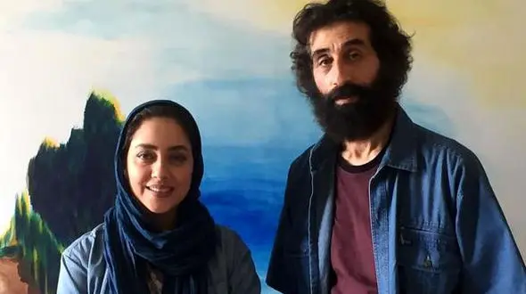 «بهاره کیان افشار» در کنار سهراب سپهری ! +عکس 